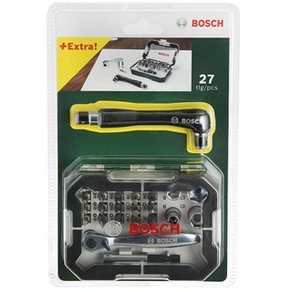 ชุดไขควง BOSCH angle driver 27 ชิ้น