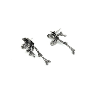 DSP ต่างหูปะการัง เงินแท้ 925 : DSP 925 Sterling Silver Earing [ESC0240]