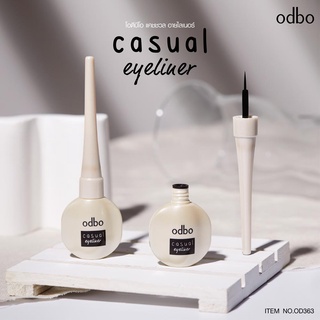 OD363 ODBO Eyeliner โอดีบีโอ แคชชวล อายไลเนอร์ แบบจิ้มจุ่ม เส้นเล็ก อายไลเนอร์แบบจิ้มจุ่ม