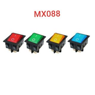 สวิทซ์ แลมใหญ่ 12V 4 ขา MX-088