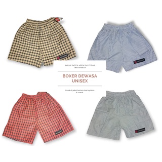 Boxser - BOXSER - BOXER - BOXER BOXER MOTIF Line And Cotton BOXER สําหรับผู้ชาย และผู้หญิง