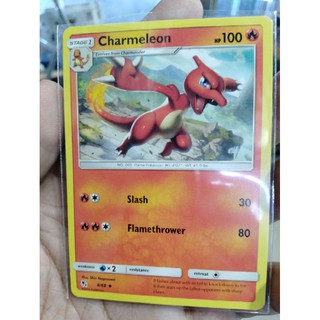 การ์ด  Charmeleon การ์ดอังกฤษของเเท้