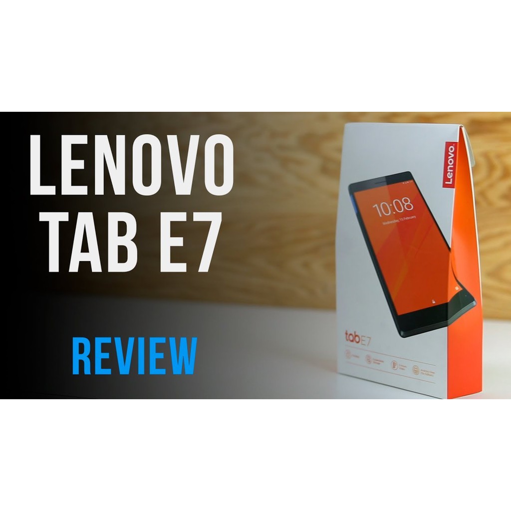 แท็บเล็ต โทรได้ Lenovo Tab E7 TB-7104I Tablet – Anroid WiFi+3G 16GB 1GB 7inch
