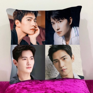 หมอนอิงสั่งทำ ใส่ได้4รูป หมอนอิงขนนุ่ม หมอนอิงโซฟา หมอนอิงในรถ หมอนอิง Cushions YANG YANG หยางหยาง