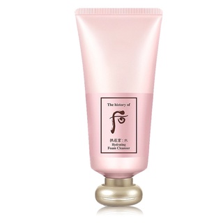 ✅ โฟมที่ให้ความรู้สึกเหมือนมีน้ำวิ่งที่ผิวTHE HISTORY OF WHOO Gongjinhyang Soo Yeon Hydrating Foam Cleanser 180 ml