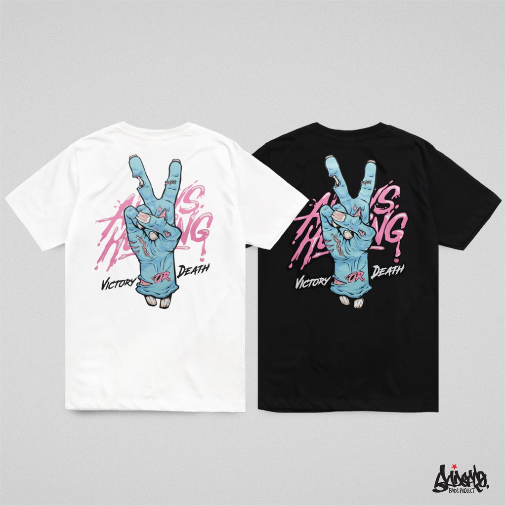 🔥4.4 SALE🔥® เสื้อยืด รุ่น Zu Zu Zombie สีดำ ขาว แขนสั้น เสื้อยืดชาย หญิง M L XL 2XL  TS