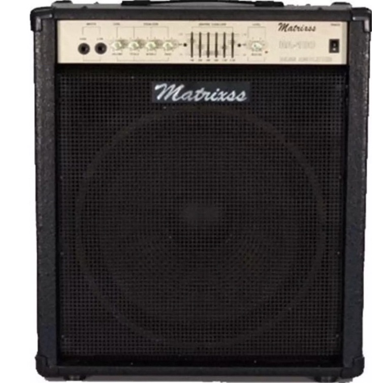 Matrixss BASS AMP แอมป์เบสไฟฟ้า รุ่น BA-100 ลำโพง 15" พร้อมสายแจ็ค