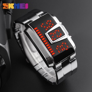 SKMEI Fashion Creative LED Sports Watches Men Top Luxury Brand 5ATM Waterproof Watch Digital Wristwatches Relogio