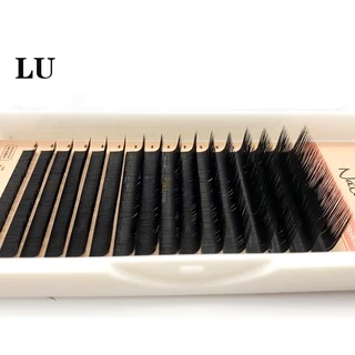 NATUHANA 8-15 Mix L L+ LC LD LU ขนตาปลอม นุ่มและเป็นธรรมชาติ ขนมิ้งค์ สไตล์เกาหลี