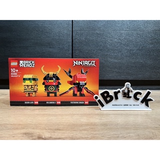 LEGO 40490 NINJAGO 10 Firstbourne Dragon, Nya Samurai X and Golden Lloyd