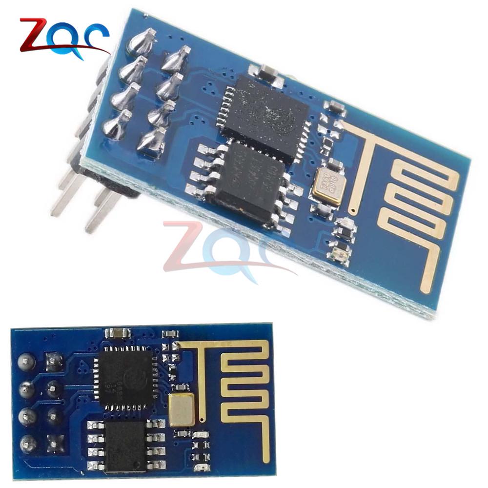 ESP 8266 ESP-01 โมดูลส่งสัญญาณไร้สาย LWIP AP + STA SMD Interface สำหรับ LED