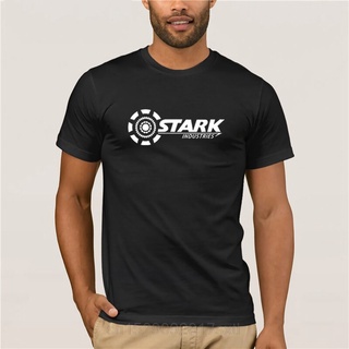 เสื้อยืดใหม่ 2022【Ins】Gildan เสื้อยืดผ้าฝ้าย 100% 100% พิมพ์ลาย Stark Industries Tony Stark Iron เหมาะกับการออกกําลังกาย