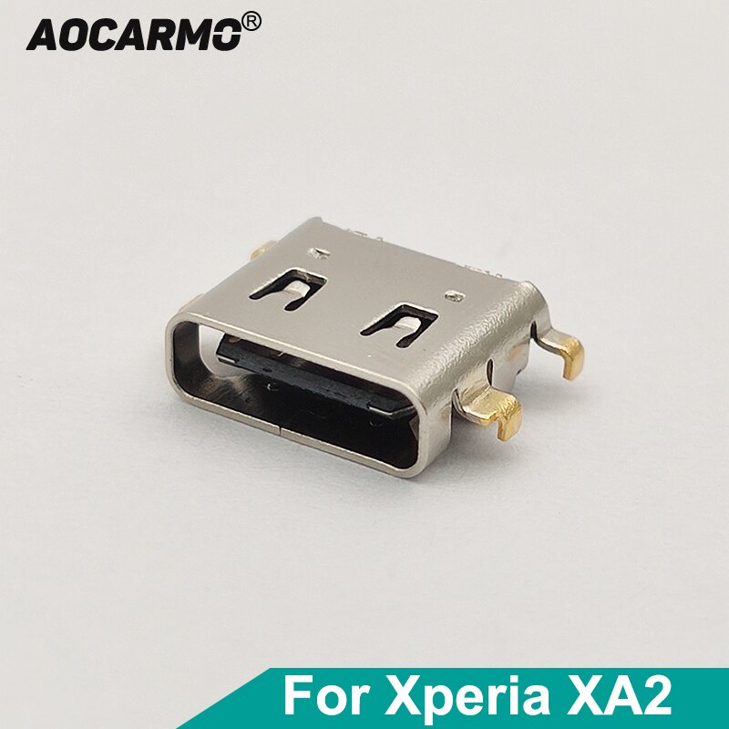 Type-c USB ชาร์จพอร์ตชาร์จสําหรับ Sony Xperia XA2 Flex Cable Dock Connector อะไหล่ H3113 H4113