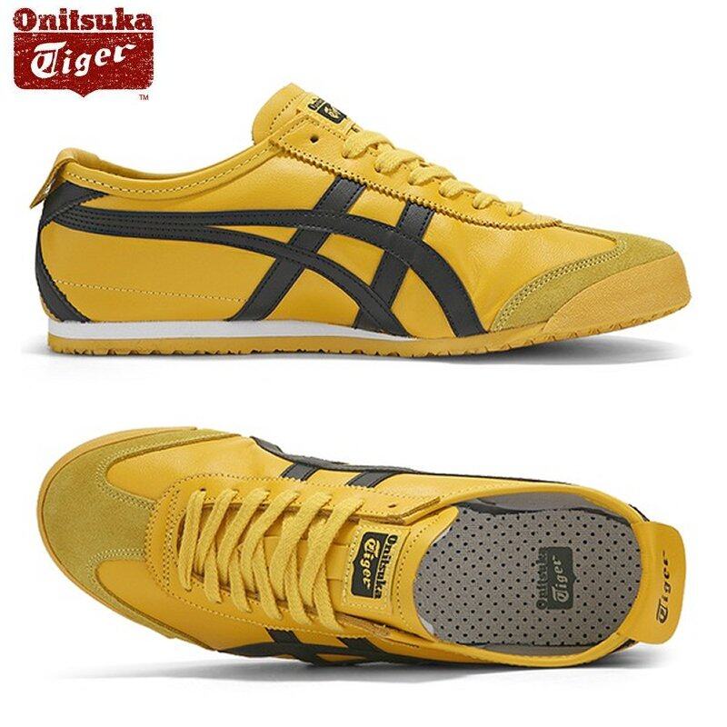 รองเท้าผ้าใบ Unisex DL408-0490 รองเท้าสีเหลือง/ดํา