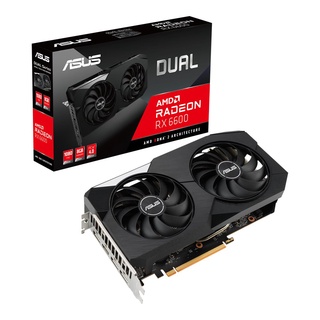 💥พร้อมส่ง | ถูก | ประกันไทย💯 ASUS VGA CARD RADEON DUAL RX6600 8G GDDR6