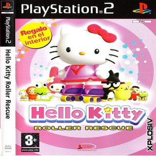 แผ่นเกมส์ PS2 (ส่งไว) Hello Kitty Roller Rescue