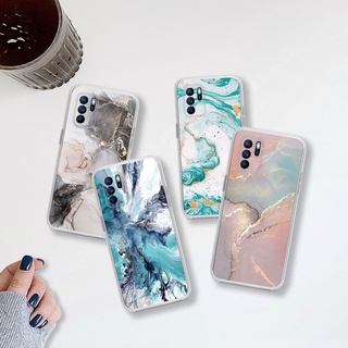 สีสันเรียบง่าย เคส OPPO Reno 6Z 5G เคสโทรศัพท์เคสกันกระแทกซิลิโคนใสนุ่มเต็มกล้องปก 301-1