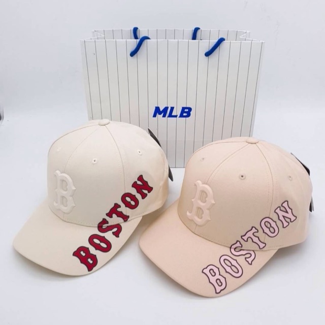 พร้อมส่ง หมวก MLB BOSTON ของแท้100%