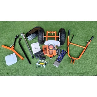 รถเข็น​ตัดหญ้ายี่ห้อ ARTO GRASS TRIMMER มาตรฐานญี่ปุ่น 52 ซีซี 1.7 แรงม้า