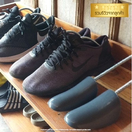 ที่ดันทรงรองเท้า ชุด 4 คู่ - สีดำ ดันทรงรองเท้า สำหรับรองเท้าผู้หญิงและผู้ชาย ใช้ได้ไซส์ 32-46