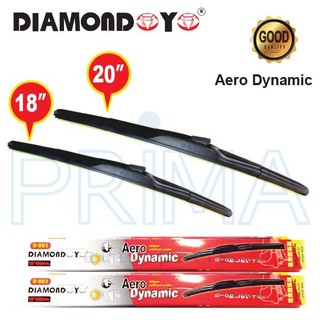 ใบปัดน้ำฝน DIAMOND EYE (กล่องแดง) ขนาด 18"+20"