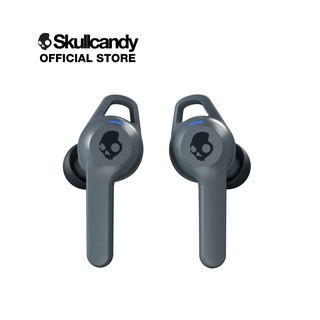 SKULLCANDY หูฟังบลูทูธไร้สาย INDY FUEL EARBUDS สี CHILL GREY สกัลแคนดี้ หูฟังสอดหู Bluetooth หูฟังออกกำลังกาย กันน้ำ