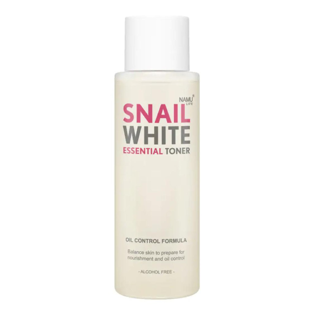 Snail White Essential Toner Oil Control สเนลไวท์ เอสเซนเซียล โทนเนอร์ ออยล์ คอนโทรล 150ml.