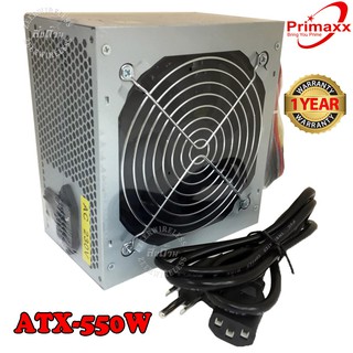 Power Supply Primaxx WS-ATX-550W เพาเวอร์ซัพพลายคอมพิวเตอร์