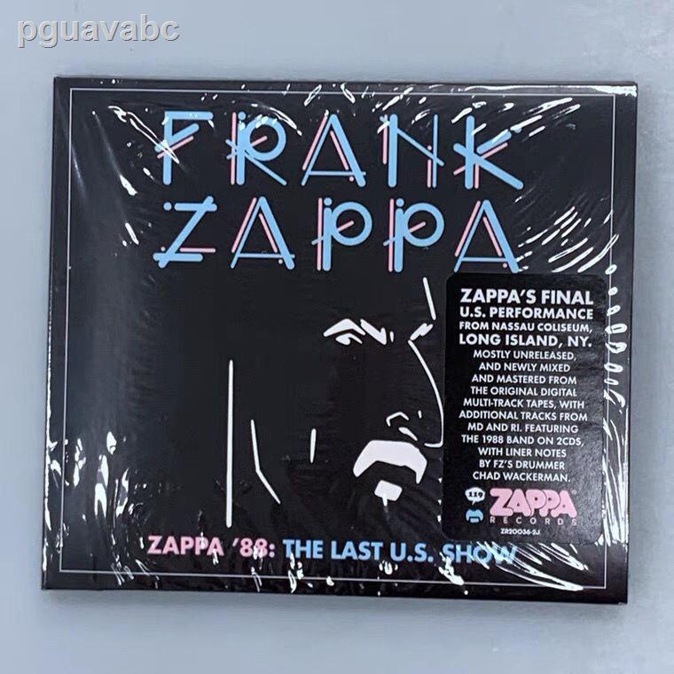 ❈ 【CD】 Frank Zappa Zappa 88: การแสดงครั้งสุดท้ายของ 2CD Rock Live Album