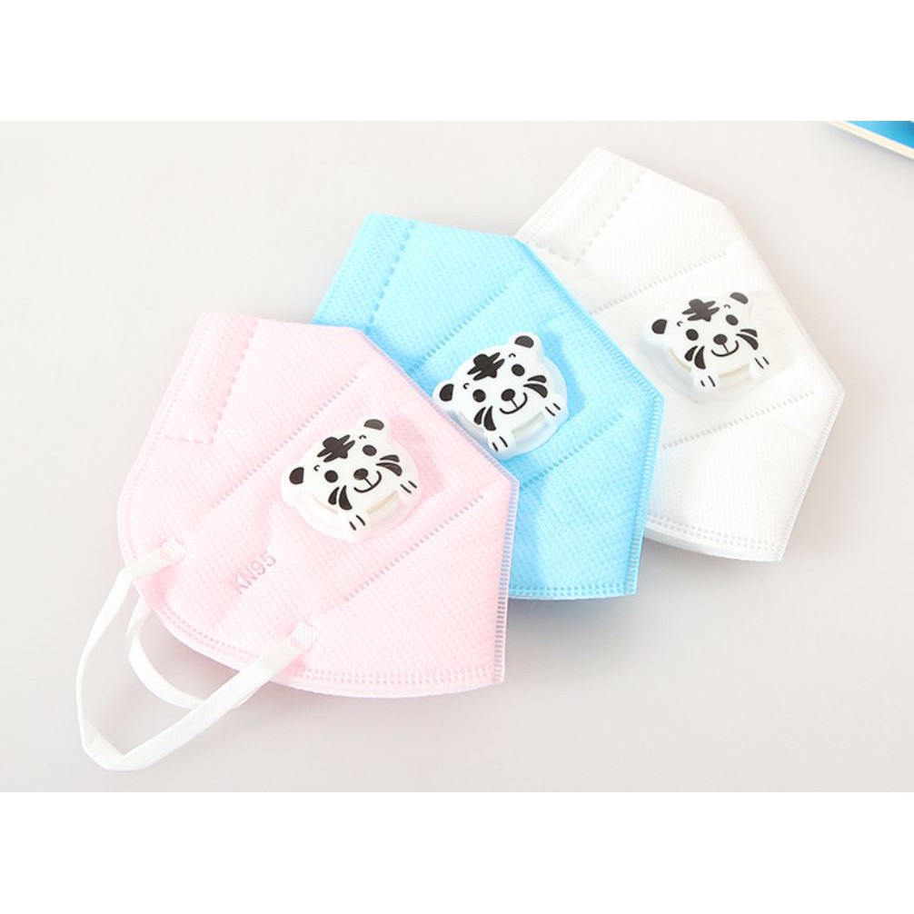 💢พร้อมส่ง!💢หน้ากากอนามัย N95 ป้องกันฝุ่นละออง PM2.5 สำหรับเด็ก 3-9 ขวบ(1 แพ็ค มี 3 ชิ้น 99 บาท ซื้อ3