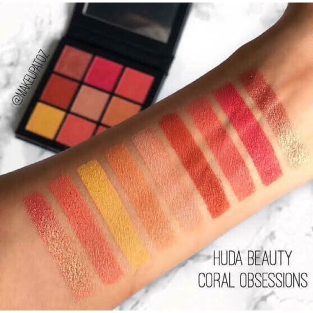 HUDA BEAUTY Obsessions Eyeshadow Palette (Limited Edition) - Exclusive For Sephora Online 9 x 1.3g