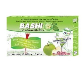 🛒ถูก&amp;แท้✨ BASHI บาชิ กลิ่นแอปเปิ้ลเขียว(น้ำชง)