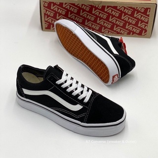 🚩  Old Skool Black White รองเท้าส์รุ่นฮิตขายดี!! สินค้าพร้อมกล่อง มีเก็บปลายทาง