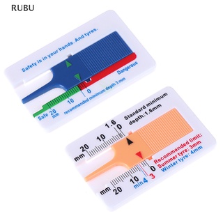 Rubu เครื่องมือวัดความลึกยางรถยนต์ 0-20 มม.