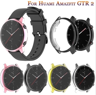 TPU Plating Screen Protector Case Cover for Xiaomi Huami Amazfit GTR 2 2e Smart Watch Protective Case Soft Protector Shell Cases