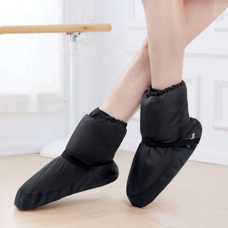 ฤดูหนาวรองเท้าบัลเล่ต์ Ballerina Antiskid รองเท้าเต้นรํา Booties