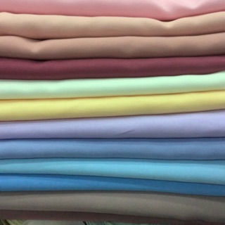 #01 ผ้าออร์แกนซ่า ผ้าซับใน ผ้าทำฉากมงคล 🌹 มีราคาส่งค่ะ 10 เม…