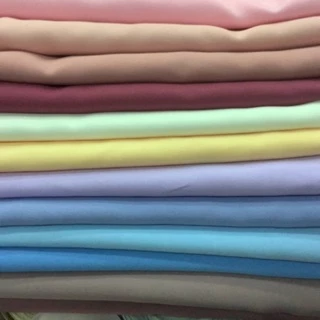 #01 ผ้าออร์แกนซ่า ผ้าซับใน ผ้าทำฉากมงคล 🌹 มีราคาส่งค่ะ 10 เมตร 26 บาทค่ะ📌(ดำ22บาท)📌สั่งเกิน 2 ตัดยาวค่ะ