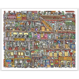 PINTOO: FATFISHBOY - Robot Factory (2000 Pieces) [Plastic Jigsaw Puzzle]