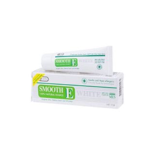 Smooth E cream plus white MES หลอดเล็ก 10g/30g/60g ครีมบำรุงผิว