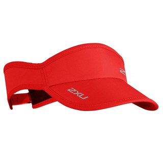 2XU UNISEX RUN VISOR - FLAME SCARLET