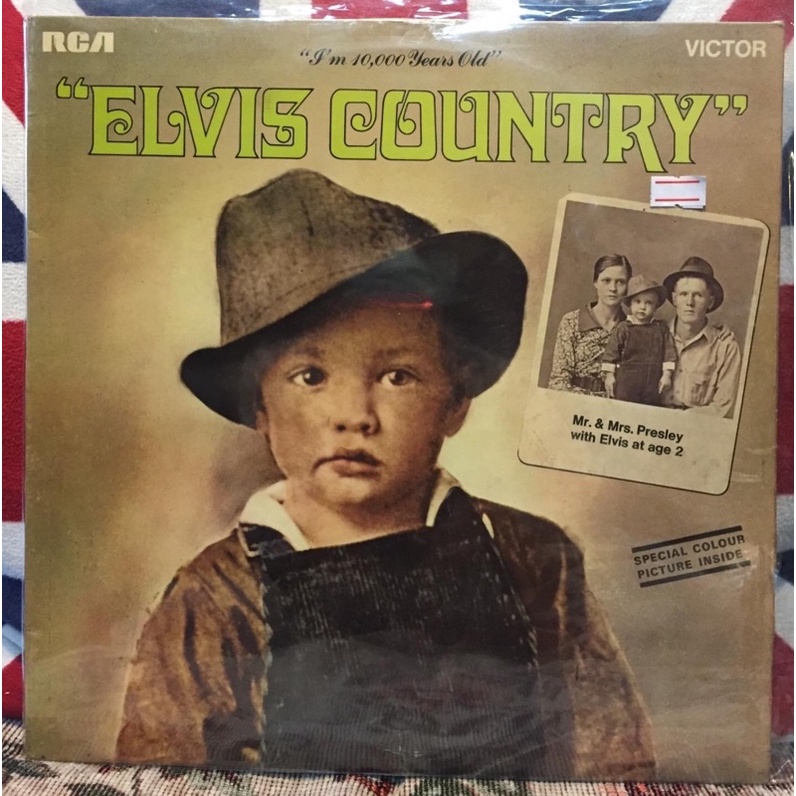 แผ่นเสียง Elvis Presley -Elvis Country