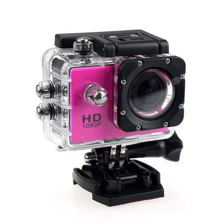 กล้องติดหมวกกันน็อค waterproof action camera ล้องแอคชั่นสปอร์ตแบบกันน้ำแบบพกพา กันน้ำ กันสั่นFull HD 1080Pกันน้ำลึก 30 m thumbnail 9