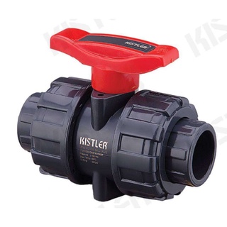 Ball valve Union UPVC (เทา) แบบหนาพิเศษ (ขนาด  1/2" - 1.1/2")