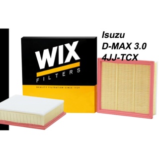 WA9871 กรองอากาศ WIX รุ่น : ISUZU TFR11 D-Max 3.0 4JJ-TCX ฟองน้ำ, RZ4E-TC 1.9