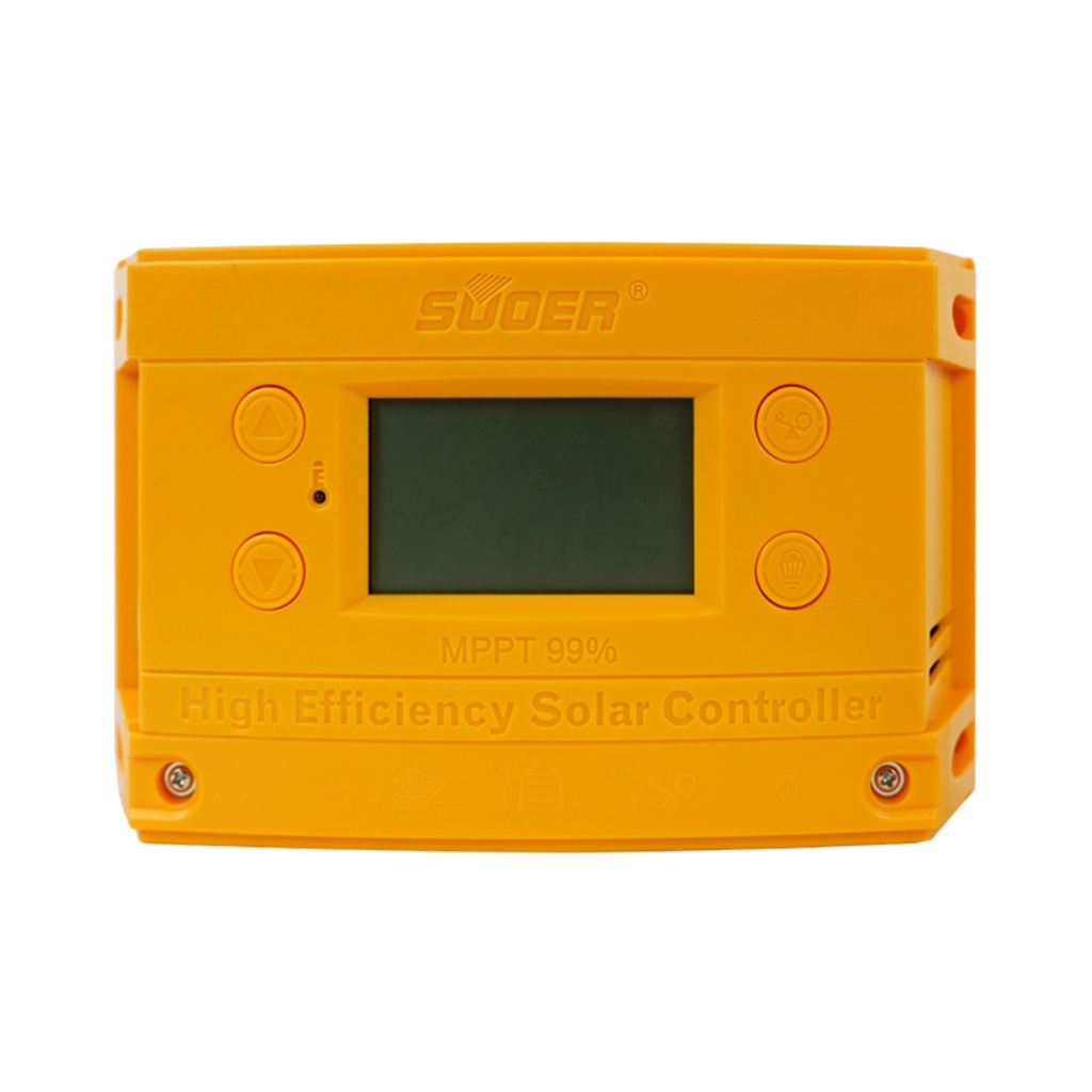 Mppt Souer 99% โซล่าชาร์จเจอร์ MPPT 12V/24V 10A 20A SUOER รุ่น ST-H1210 , ST-H1220 ของแท้