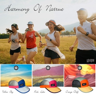 YUP! Duckbill Cap Harmony Of Nature Collection หมวกวิ่ง หมวกแก๊ป