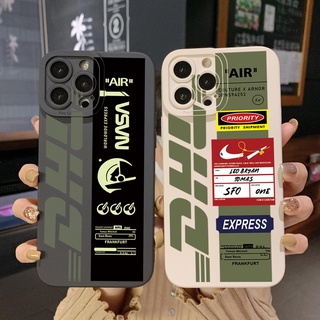 เคสโทรศัพท์มือถือ ขอบสี่เหลี่ยม ลายฉลากบาร์โค้ด NASA DHL สําหรับ OPPO Reno7 4G Reno6 Reno8 Z 5G Reno5 F 7 Lite A17 A17K A77S A57S