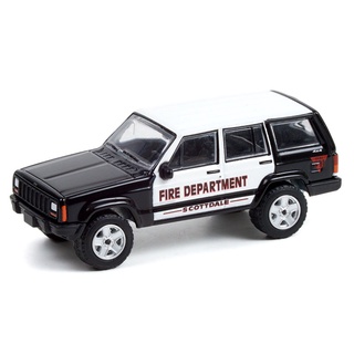 Greenlight 1/64 Fire &amp; Rescue Series 2 - 2000 Jeep Cherokee - Scottdale, Pennsylvania Fire Department 67020-D