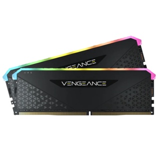 16GB (8GBx2) DDR4/3600 RAM PC (แรมพีซี) CORSAIR VENGEANCE RGB RS (BLACK) (CMG16GX4M2D3600C18) By Speed Computer